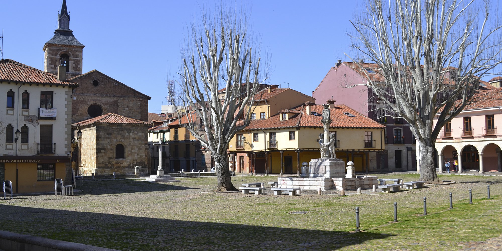 Panorámica de la Plaza del Grano